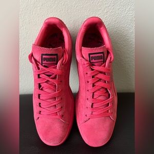 Puma Suede Pink Sneakers
